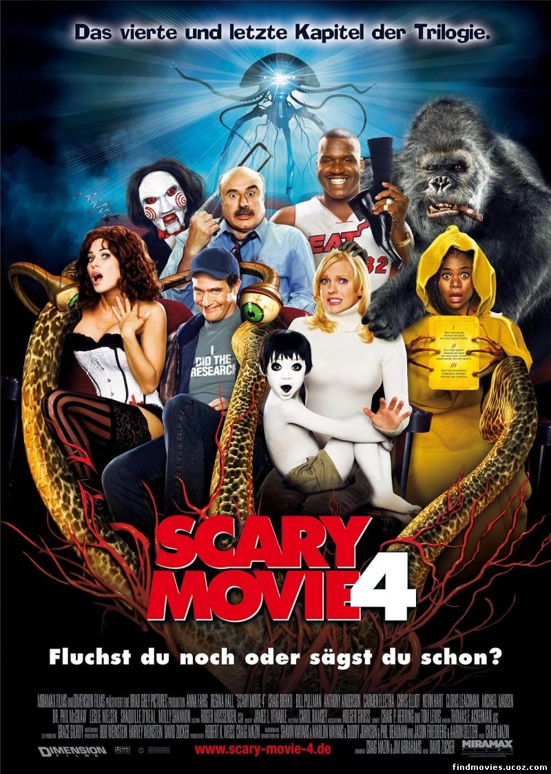 ძალიან საშიში კინო 4 / Scary Movie 4