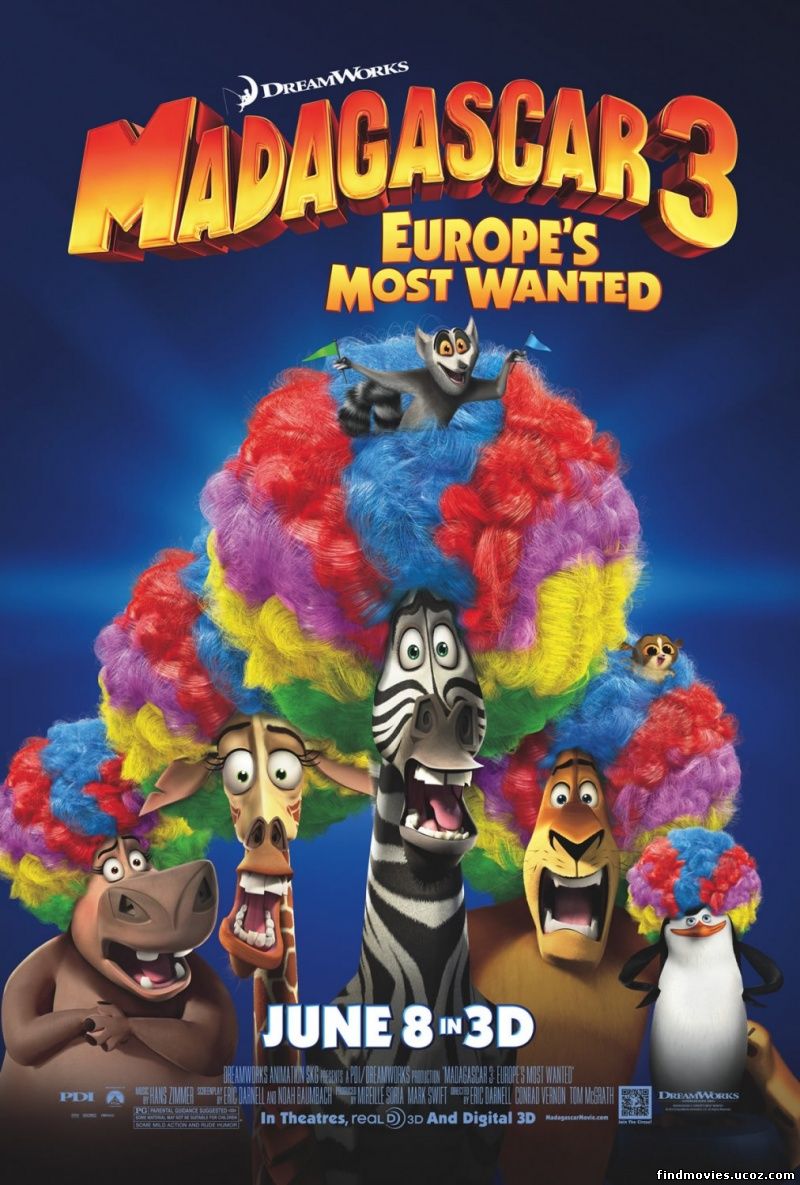 მადაგასკარი 3 / Madagascar 3: Europe's Most Wanted